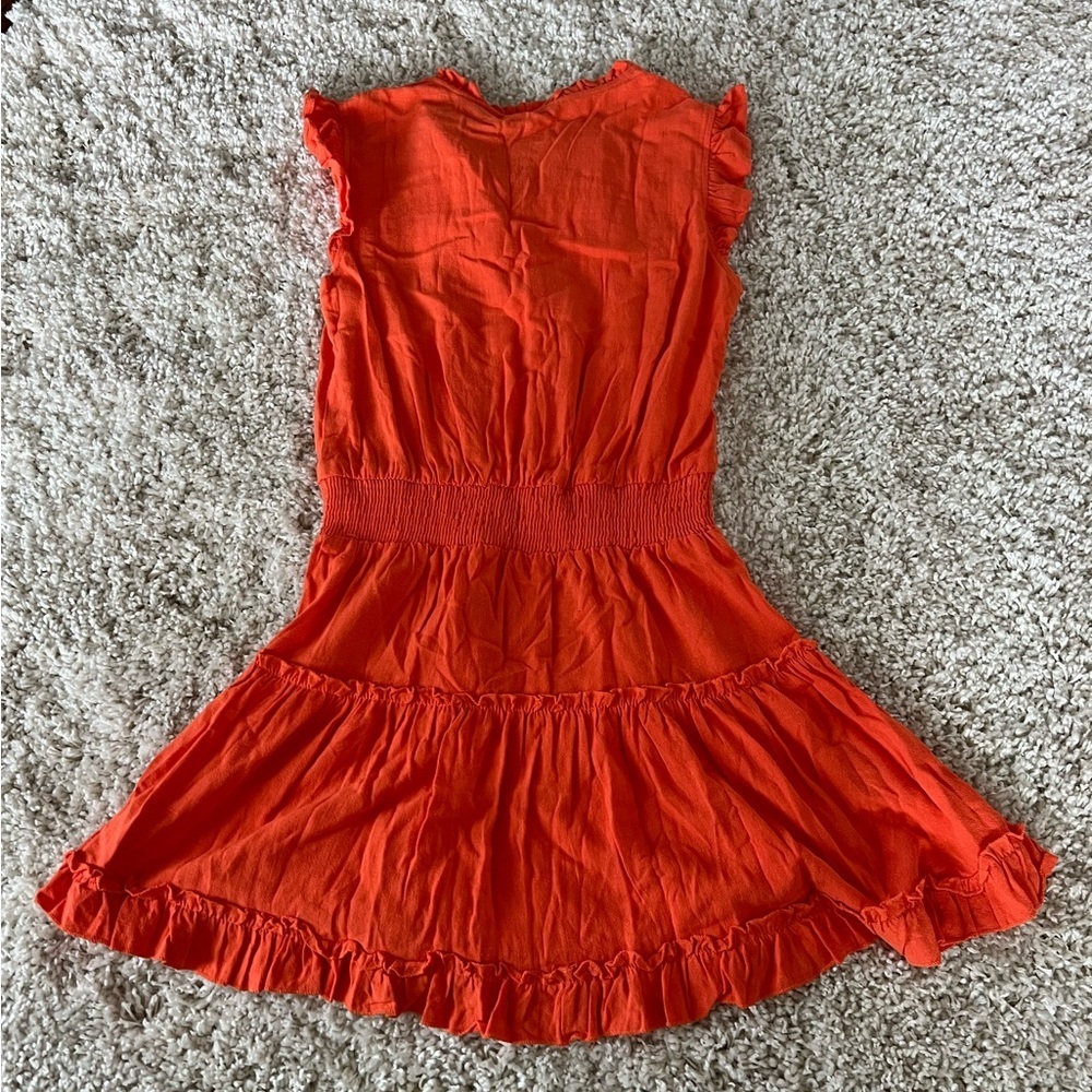 NWT Vibrant Orange Sleeveless Dress - Picture 6 of 6